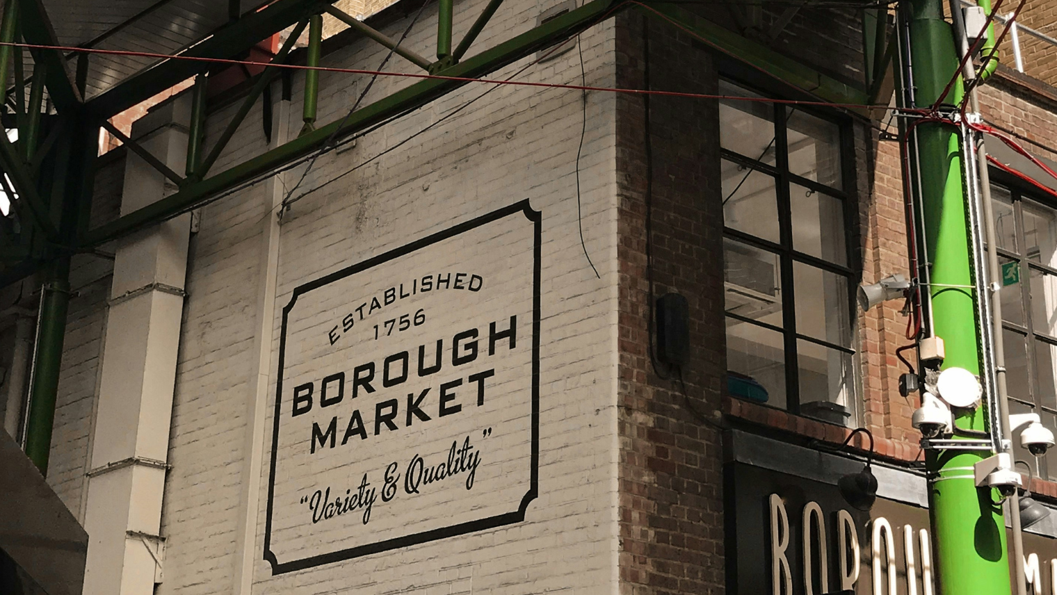 Borough Market sign